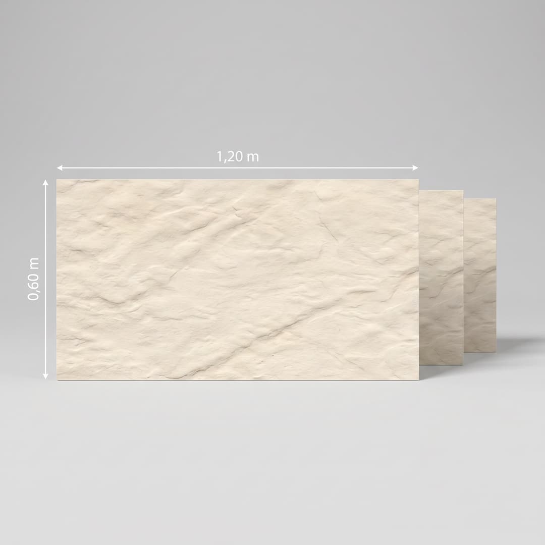FLEXIBLE STON TILE — Flexible Stone 600 × 1200 mm