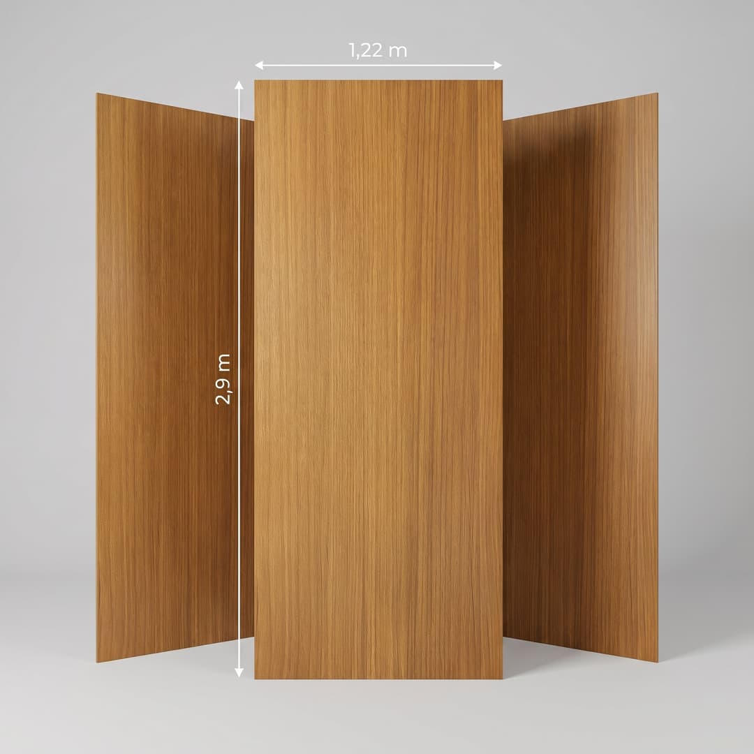 PVC BOARD - NOYER NORMAL — PVC & accessoires 8 mm × 1220 × 2900 mm